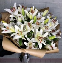 Bouquet of 9 liliac